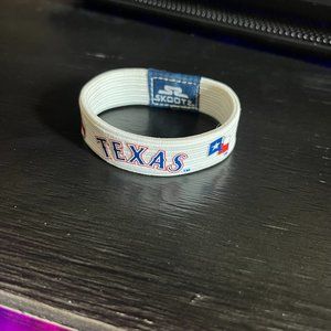 Texas Rangers Fabric Bracelet